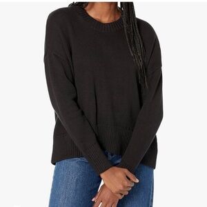 Daily Ritual Black Crewneck Pullover Sweater XL